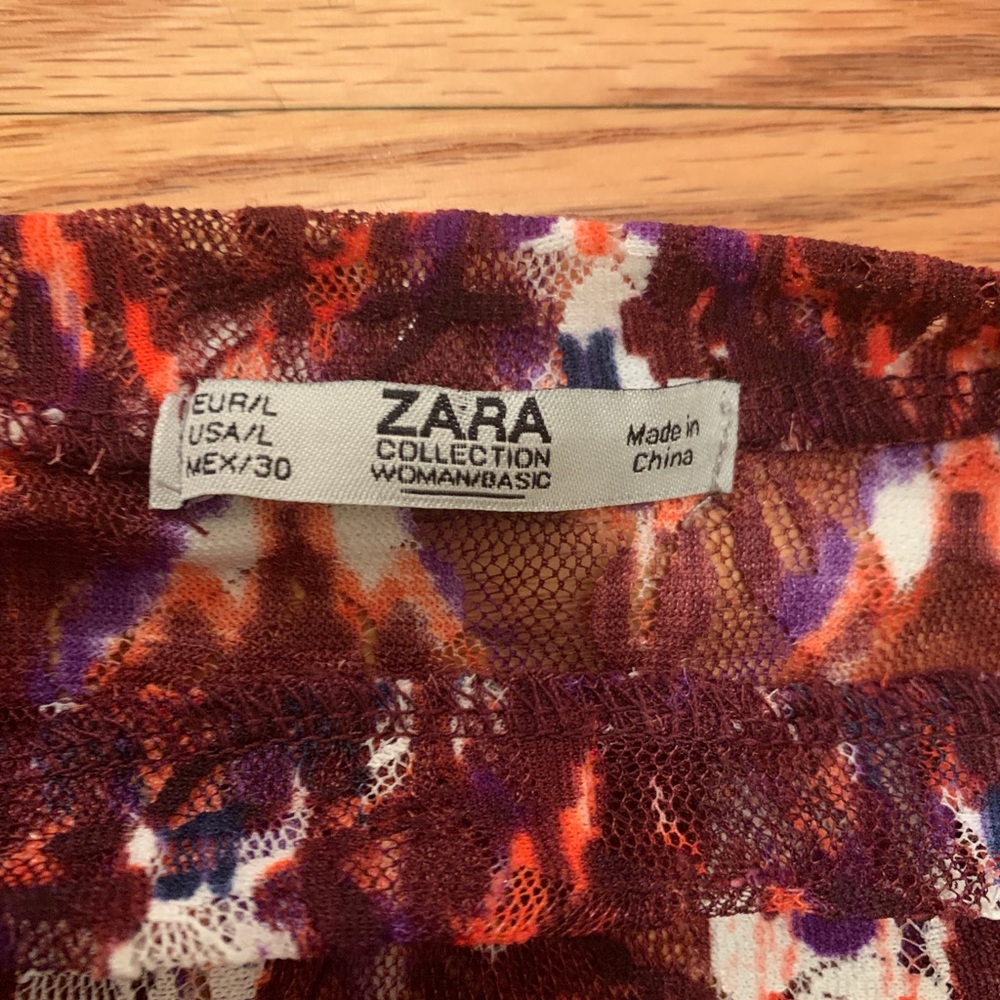 Zara Sheer Top